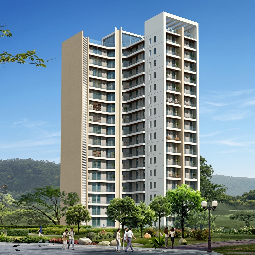 Skynest Towers aerial view